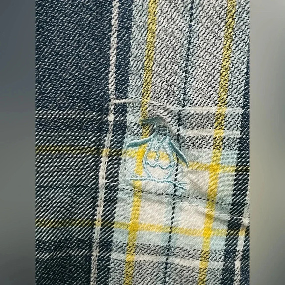 Original Penguin Men's Standard Plaid Long Sleeve Button-Down Shirt , XL - Picture 5 of 14